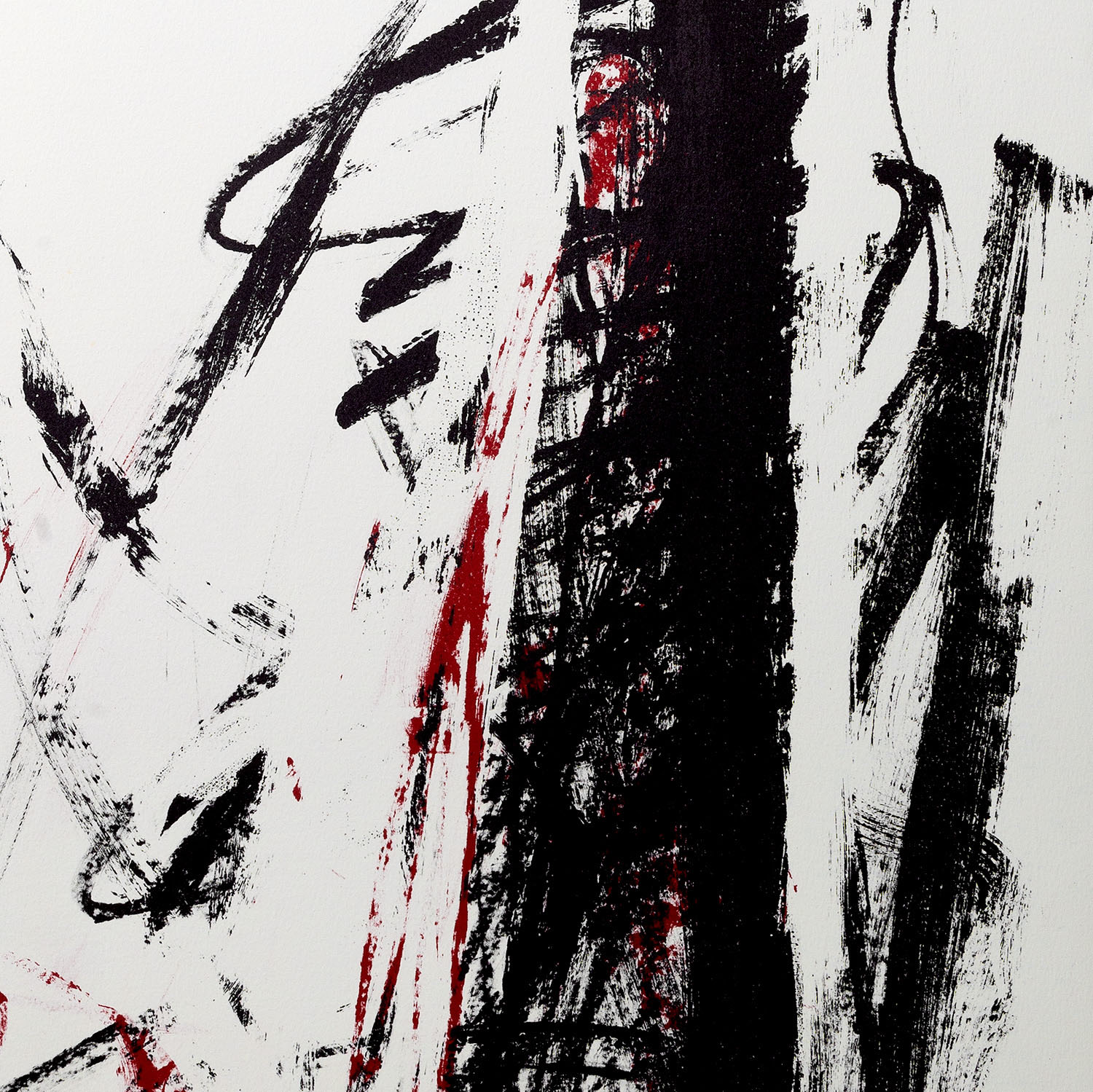 Joan Mitchell (1925-1992), Trees (Black and Red) - 1992