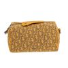 Bolso bandolera Dior  Lingot 22 en lona Monogram Oblique amarilla y cuero amarillo - 360 thumbnail