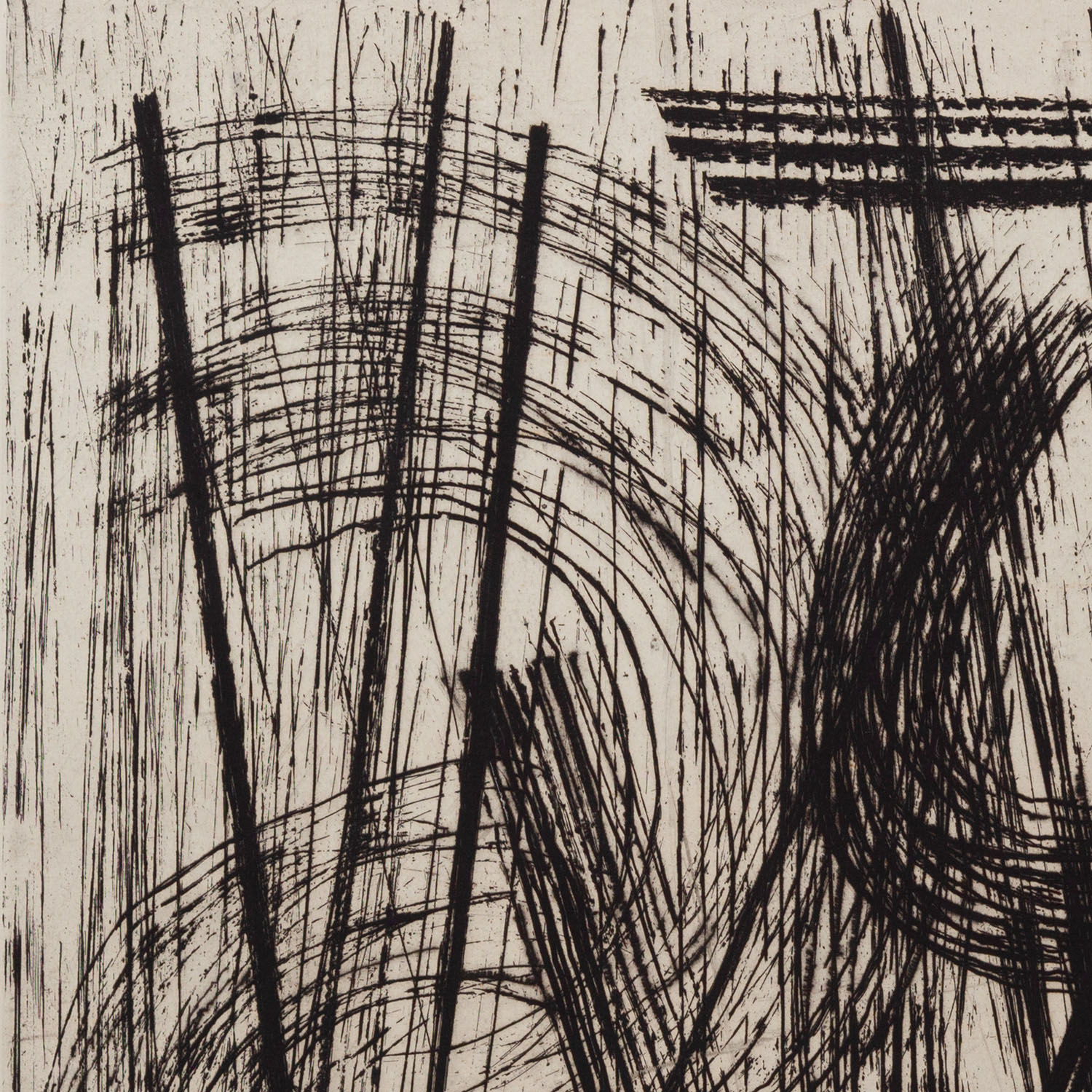 Hans Hartung (1904-1989), G15 - 1953 - Detail D1