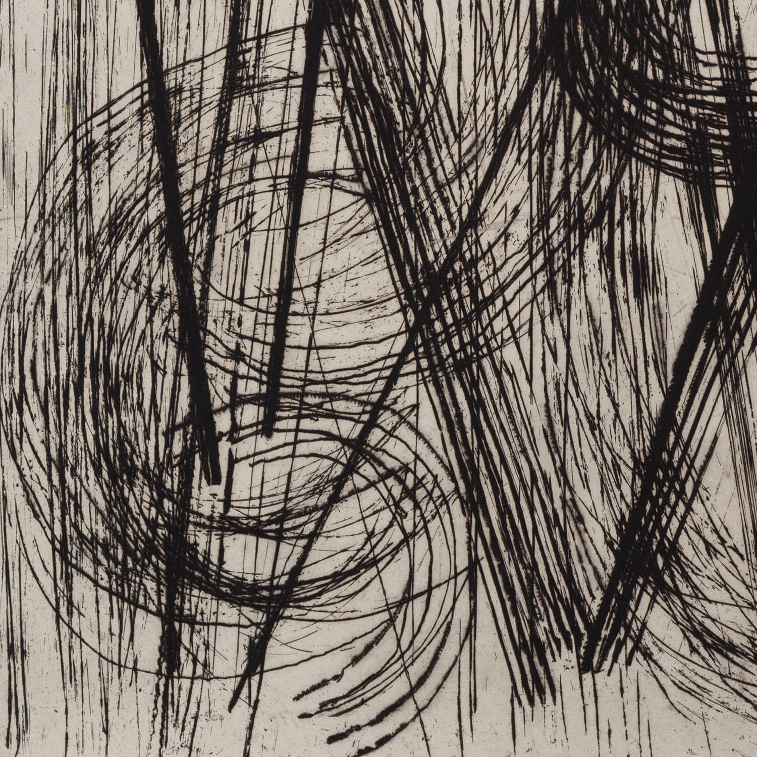 Hans Hartung (1904-1989), G15 - 1953 - Detail D2