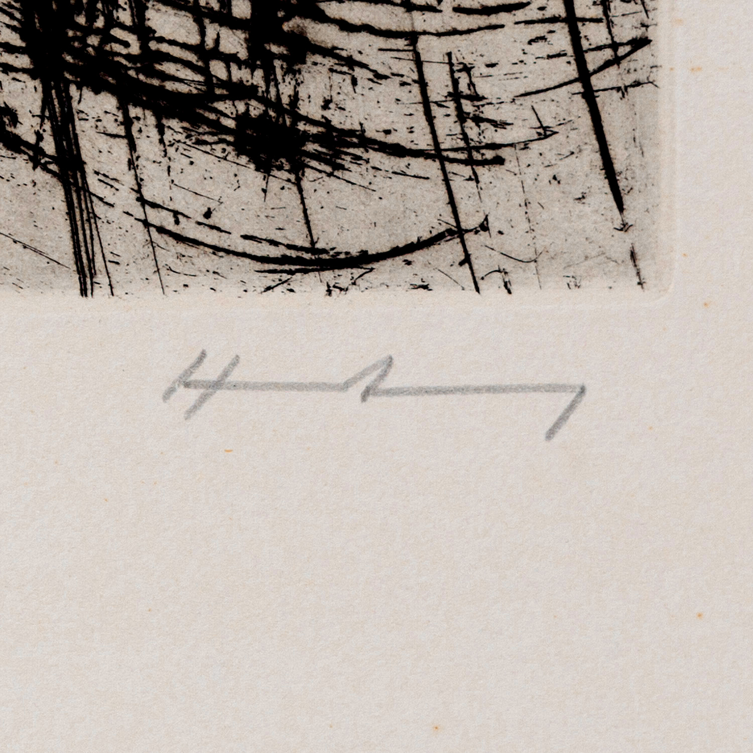 Hans Hartung (1904-1989), G15 - 1953 - Detail D4