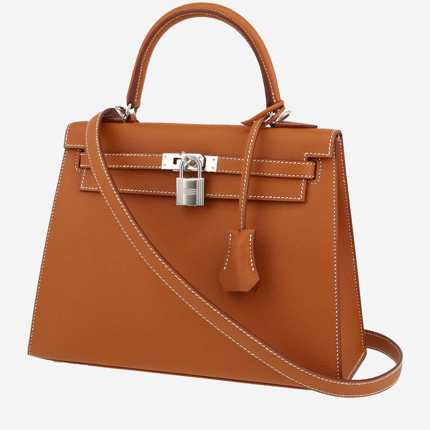 Borsa Hermès  Kelly 25 cm in pelle Epsom gold