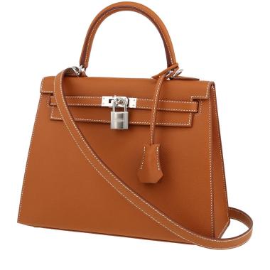 Hermès  Kelly 25 cm handbag  in gold epsom leather