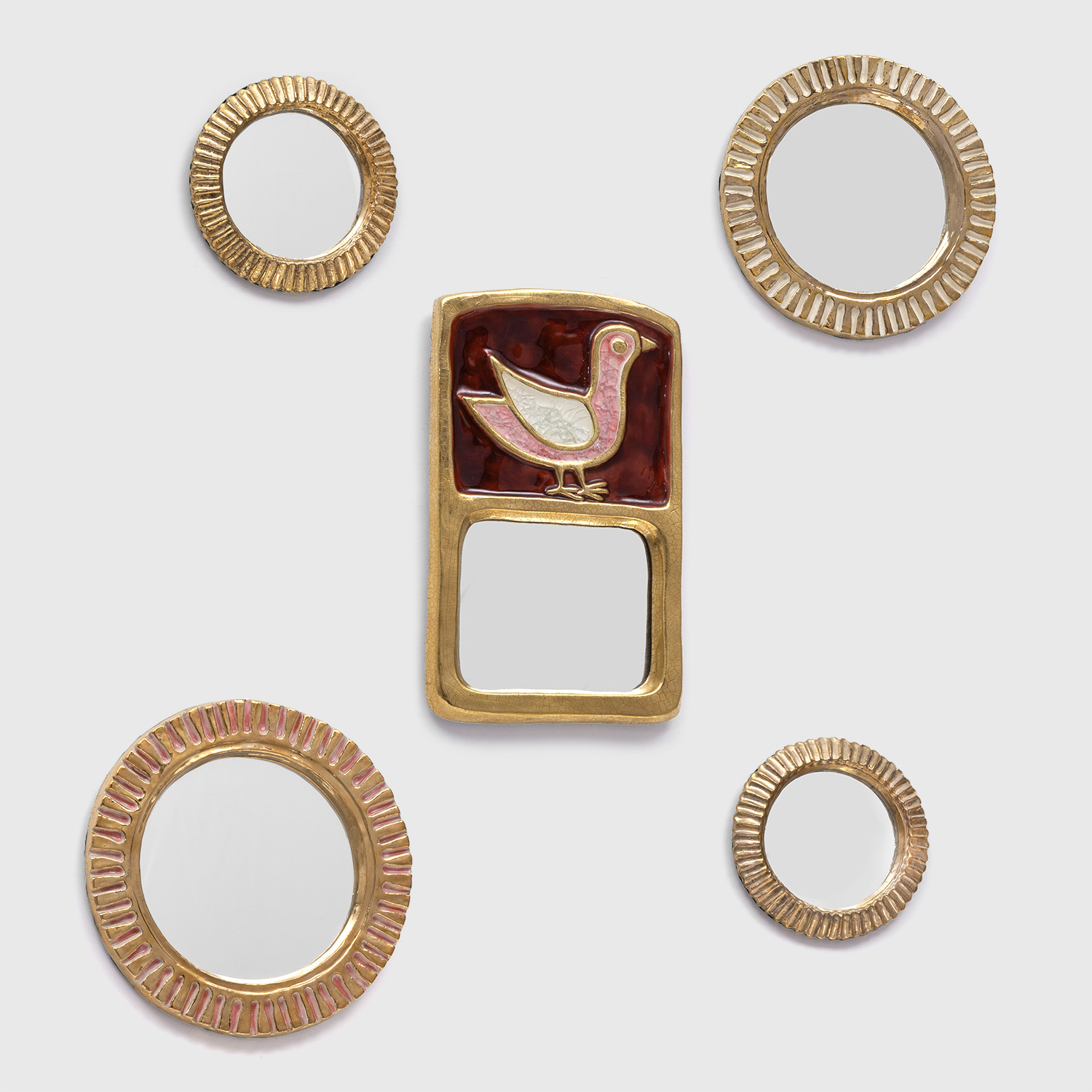 Mithé Espelt (1923-2020), Mirror 'Bijoux' - created in 1948 - Detail D3