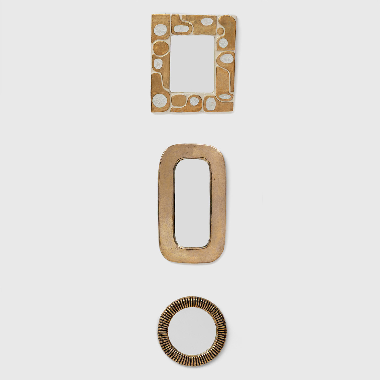 Mithé Espelt (1923-2020), Mirror 'Ouvea' - created in 1985 - Detail D3