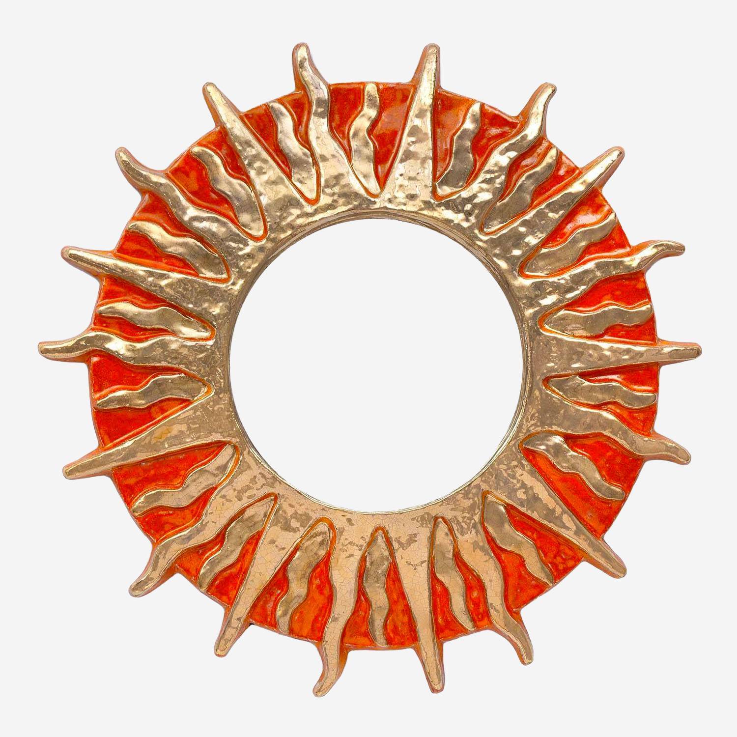 'Feu' mirror - circa 1980 - 00pp