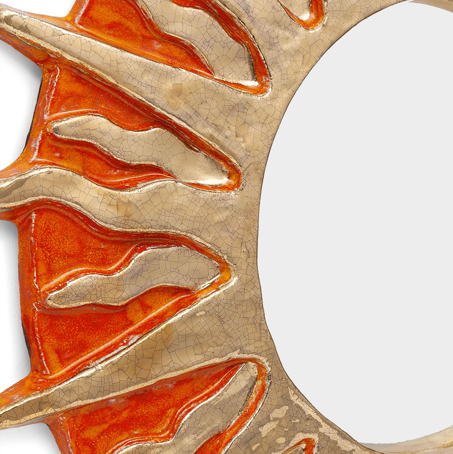 'Feu' mirror - circa 1980 - Detail D1