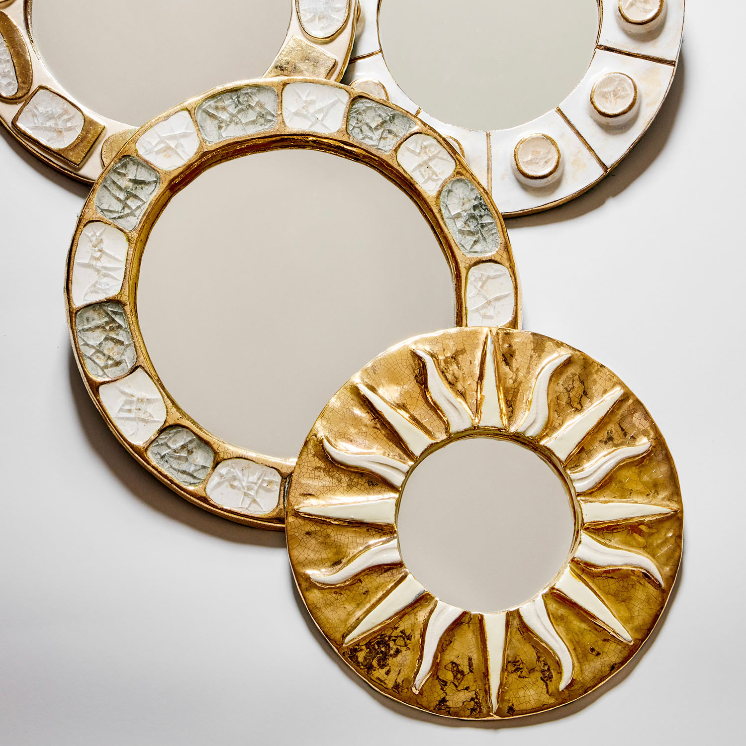 'Inti' mirror - circa 1975 - Detail D2
