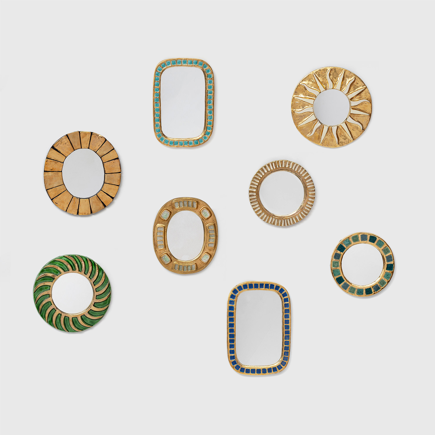 Mithé Espelt (1923-2020), Mirror 'Bijoux' - created in 1948 - Detail D4