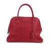 Bolso de mano Hermès  Bolide 31 cm en cuero togo rojo Rubis - 360 thumbnail