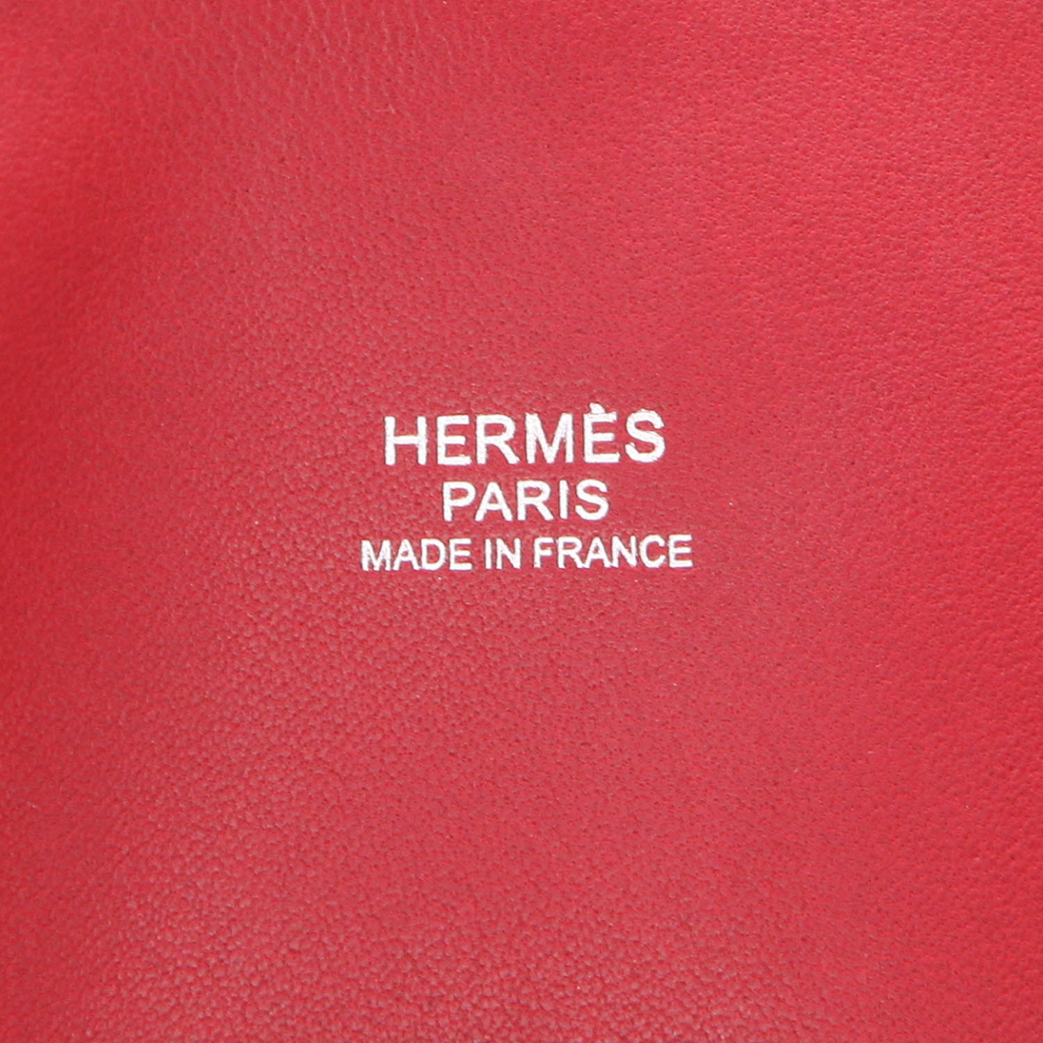 Borsa Hermès  Bolide 31 cm in pelle togo rosso Rubis - Detail D2