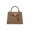 Hermès  Baby Crush Bag in Leather handbag  in etoupe epsom leather - 360 thumbnail