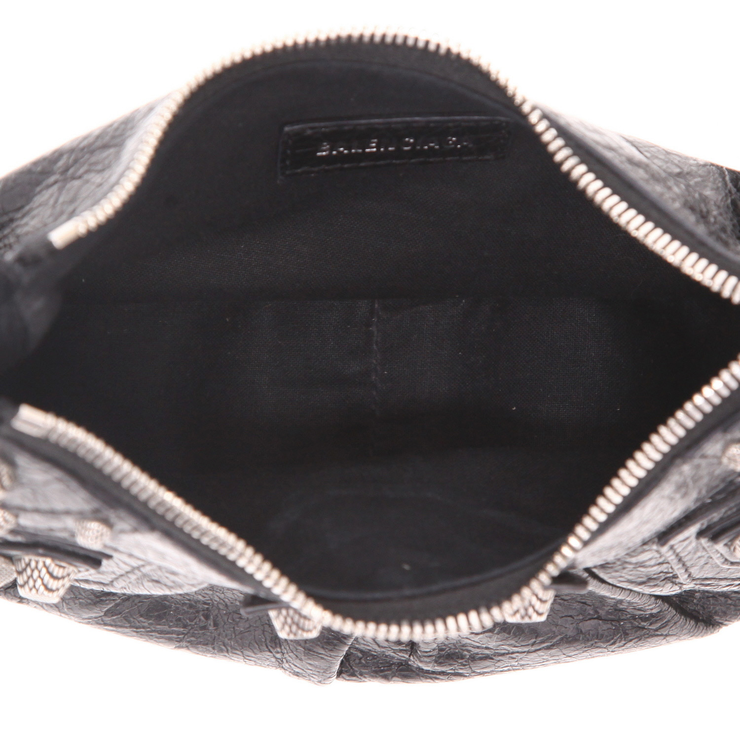 Borsa a tracolla Balenciaga  Cagole in pelle nera - Detail D3