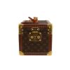 Louis Vuitton  Boîte à flacons vanity case  in brown monogram canvas  and natural leather - 360 thumbnail