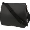 Louis Vuitton  Messenger shoulder bag  in black taiga leather  and black canvas - 00pp thumbnail