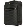 Louis Vuitton   suitcase  damier graphite canvas  and black leather - 00pp thumbnail