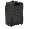 Louis Vuitton   suitcase  damier graphite canvas  and black leather - Detail D3 thumbnail