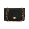 Sac à main Chanel  Timeless Classic en cuir matelassé noir - 360 thumbnail