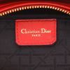 Dior  Lady Dior handbag  in red leather cannage - Detail D2 thumbnail