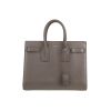 Bolso de mano Saint Laurent  Sac de jour modelo pequeño  en cuero gris - 360 thumbnail