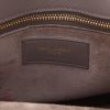 Bolso de mano Saint Laurent  Sac de jour modelo pequeño  en cuero gris - Detail D2 thumbnail