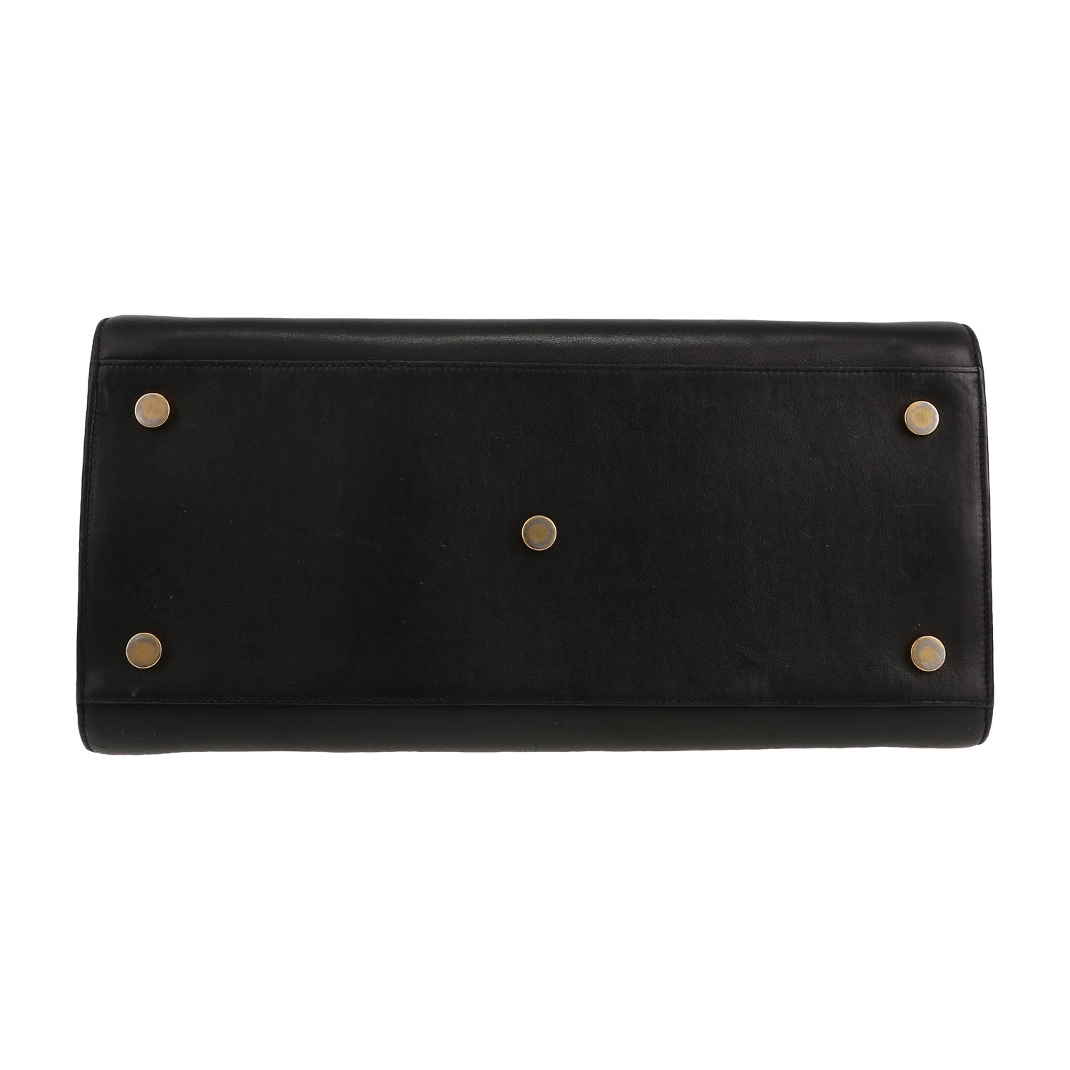 Saint Laurent  Sac de jour medium model  handbag  in black leather - Detail D1