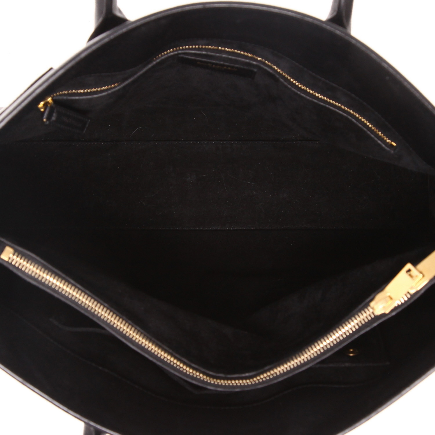 Borsa Saint Laurent  Sac de jour modello medio  in pelle nera - Detail D3