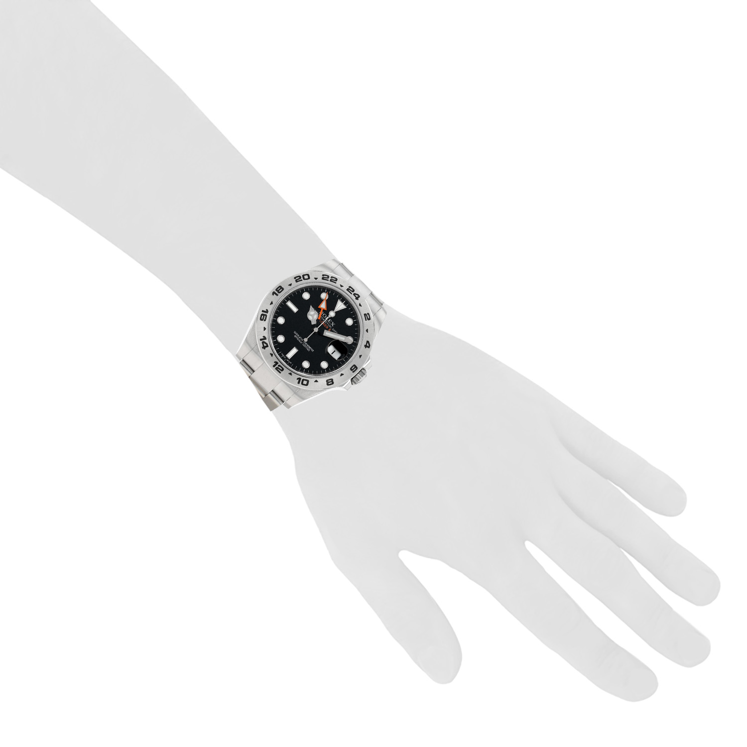 Rolex Explorer II  in stainless steel Ref: Rolex - 216570  Circa 2013 - Detail D1