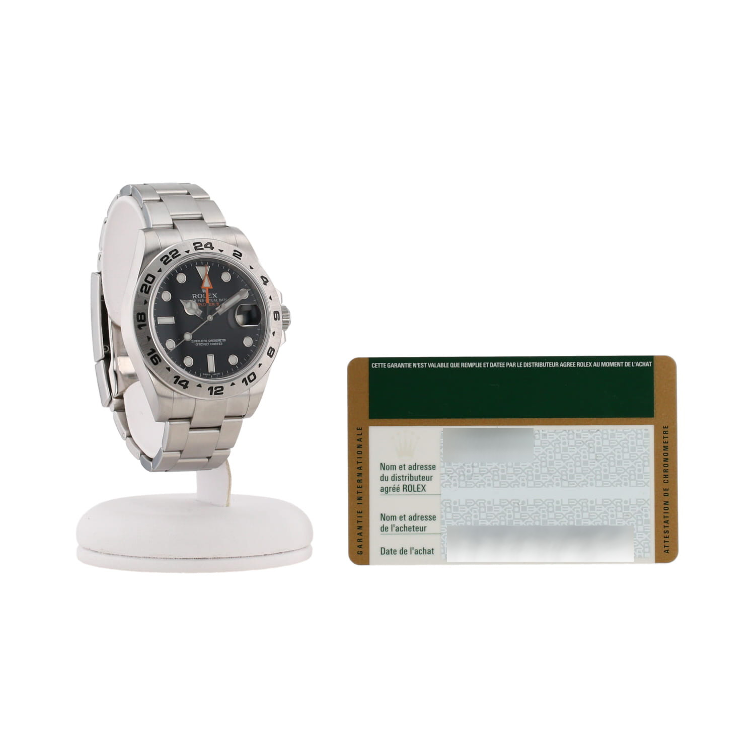 Montre Rolex Explorer II en acier Ref: Rolex - 216570  Vers 2013