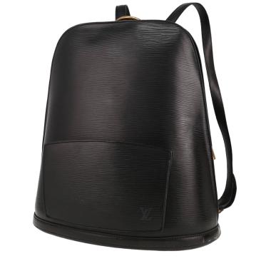 Mochila Louis Vuitton  Gobelins - Backpack en cuero Epi negro