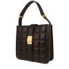 Borsa a tracolla Bottega Veneta  Marie Padded in pelle marrone - 00pp thumbnail