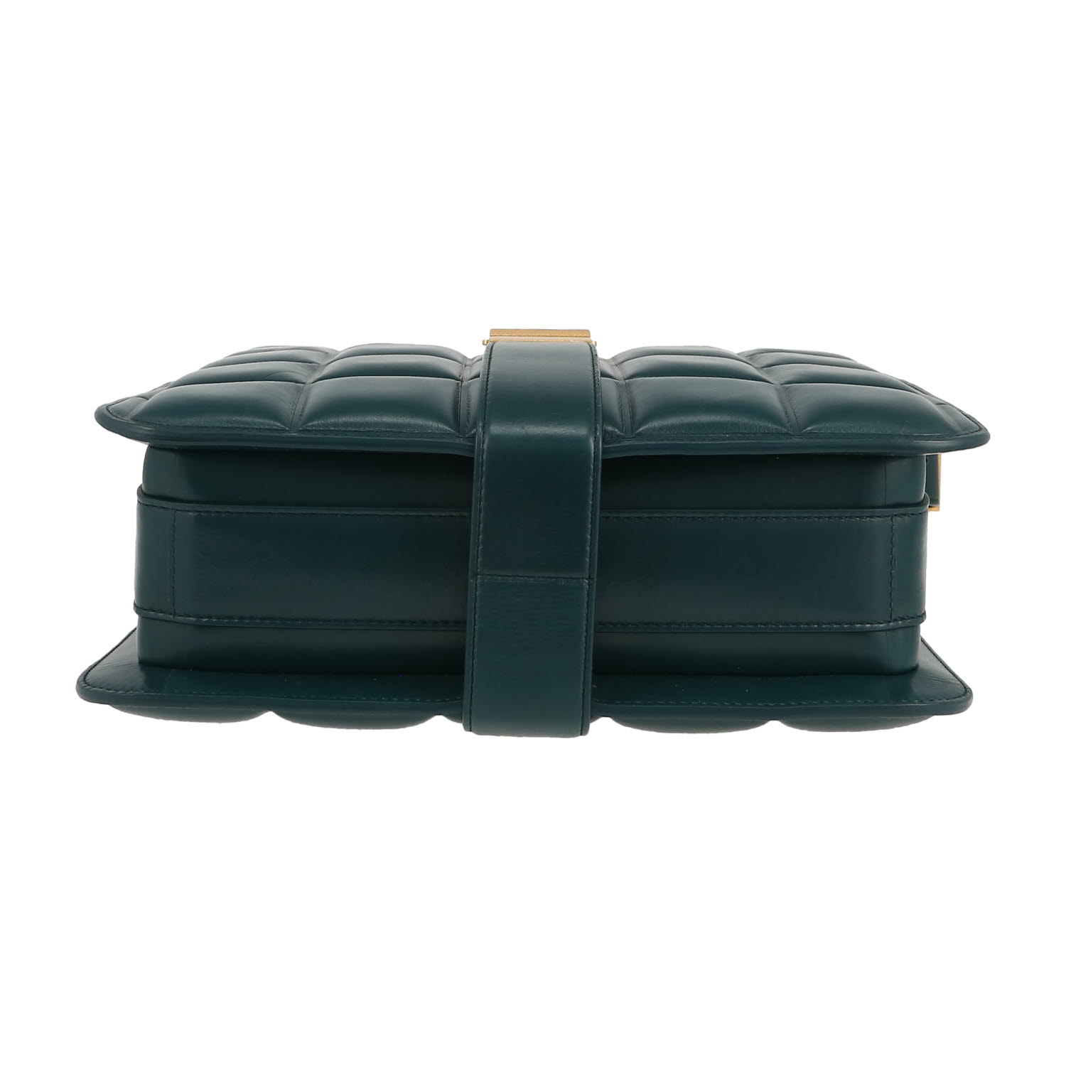 Bottega Veneta  Marie Padded shoulder bag  in green leather - Detail D1