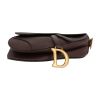 Borsa Dior  Saddle modello medio  in pelle martellata plum - Detail D1 thumbnail