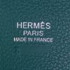 Hermès  Tool Box 24 hours bag  in Vert Veronese Evergrain leather - Detail D4 thumbnail