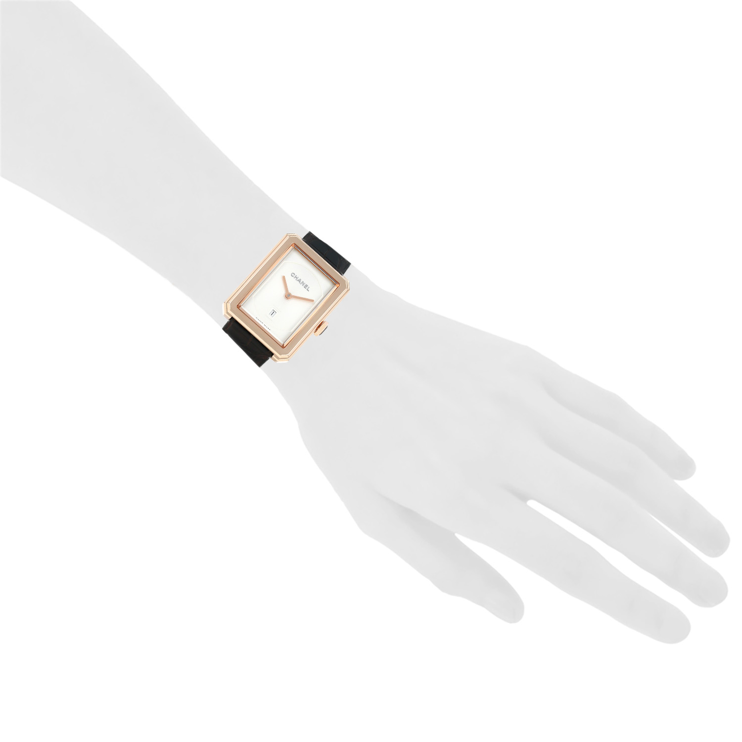 Montre Chanel Boy-friend en or rose Vers 2010 - Detail D1