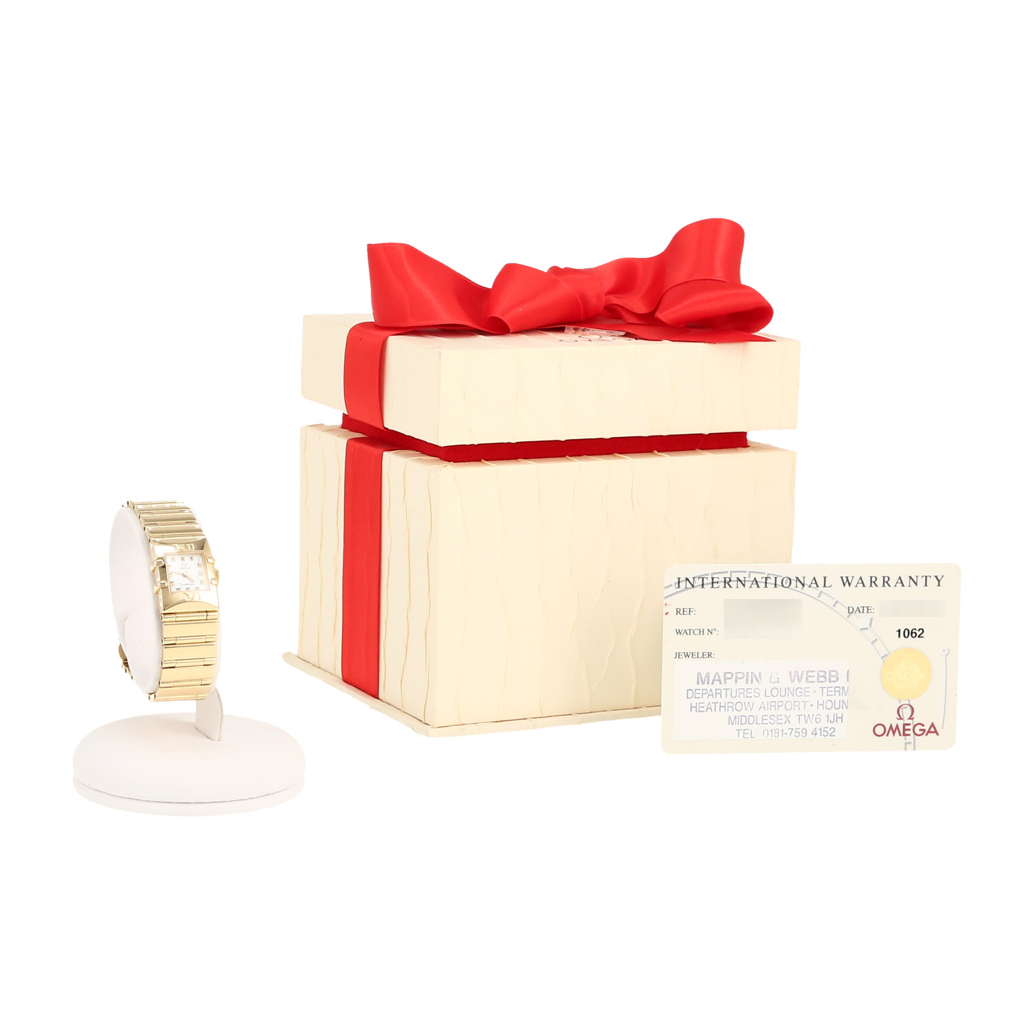 Reloj Omega Constellation de oro amarillo Ref: Omega - 7951235  Circa 2002 - Detail D2