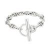 Bracelet Hermès Chaîne d'Ancre petit modèle en argent - 00pp thumbnail