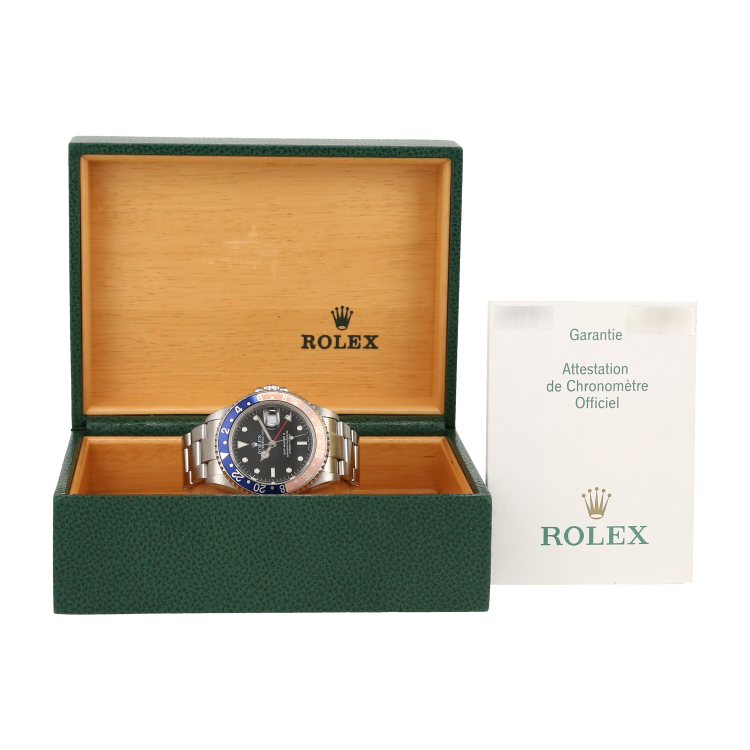 Montre Rolex GMT-Master II en acier Ref: Rolex - 16710  Vers 2002 - Detail D2