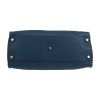 Fendi  Peekaboo handbag  in blue grained leather - Detail D1 thumbnail