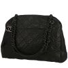 Chanel  Mademoiselle handbag  in black glittering leather - 00pp thumbnail