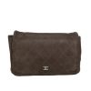 Borsa a tracolla Chanel  Wallet on Chain in pelle iridescente marrone - 360 thumbnail