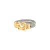 Fred Force 10  1970's ring in yellow gold and stainless steel - 00pp thumbnail