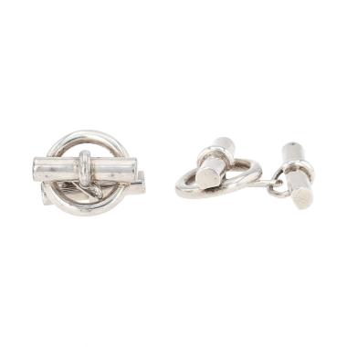 【日本製】 Cufflinks Glénan Hermès Hand Second | Square Collector 小物