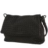 Bottega Veneta   handbag  in black intrecciato leather - 00pp thumbnail