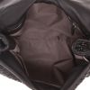 Bottega Veneta   handbag  in black intrecciato leather - Detail D3 thumbnail