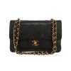 Chanel  Timeless Petit handbag  in black quilted leather - 360 thumbnail