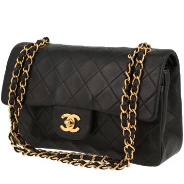 Borsa Chanel  Timeless Petit in pelle trapuntata nera