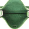 Sac bandoulière Hermès  Mini Evelyne en cuir togo Vert Yuka - Detail D3 thumbnail