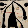 Joan Miró (1893-1983), La femme étrangère - 1958 - Detail D1 thumbnail