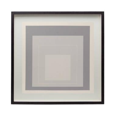 WLS XIV, from White Line Squares (Series II) - 1966